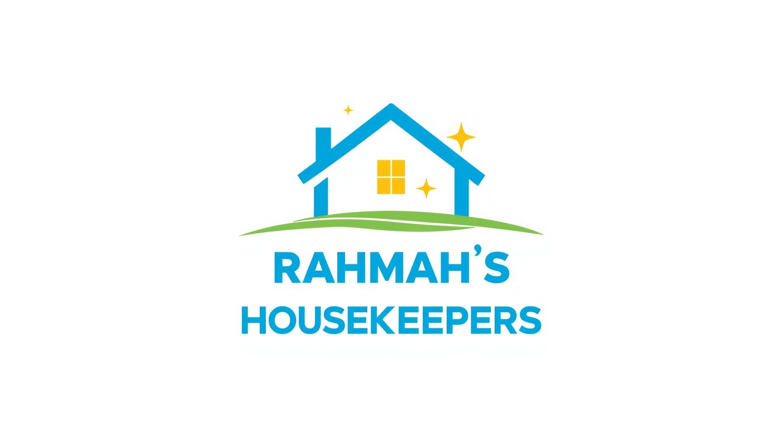 Design a colorful attractive logo for Rahmah's house keepers